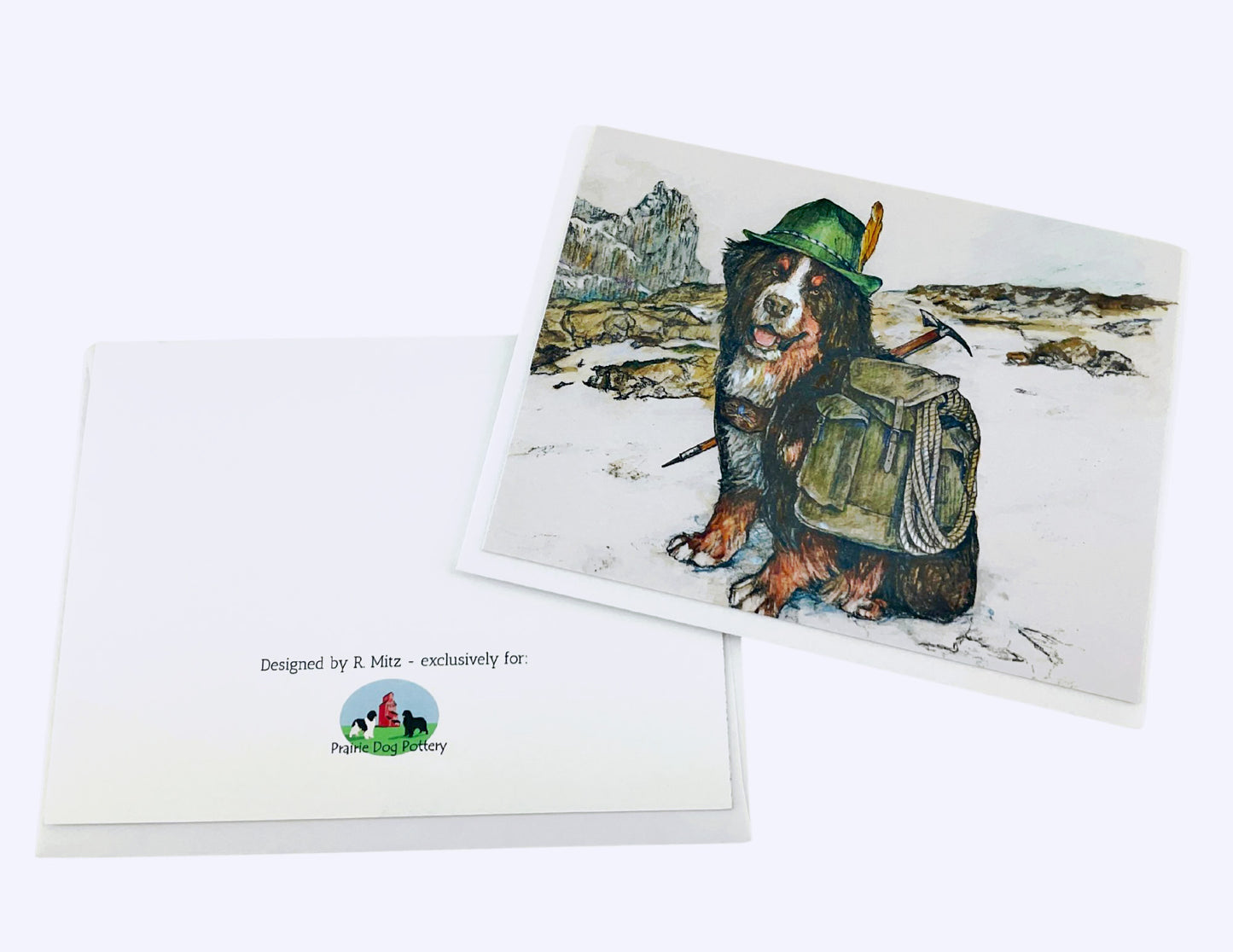 Mountain Climber Berner Notecard