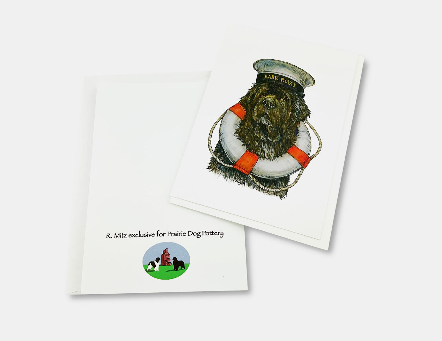 Bark Royale - Captain Newf Notecard