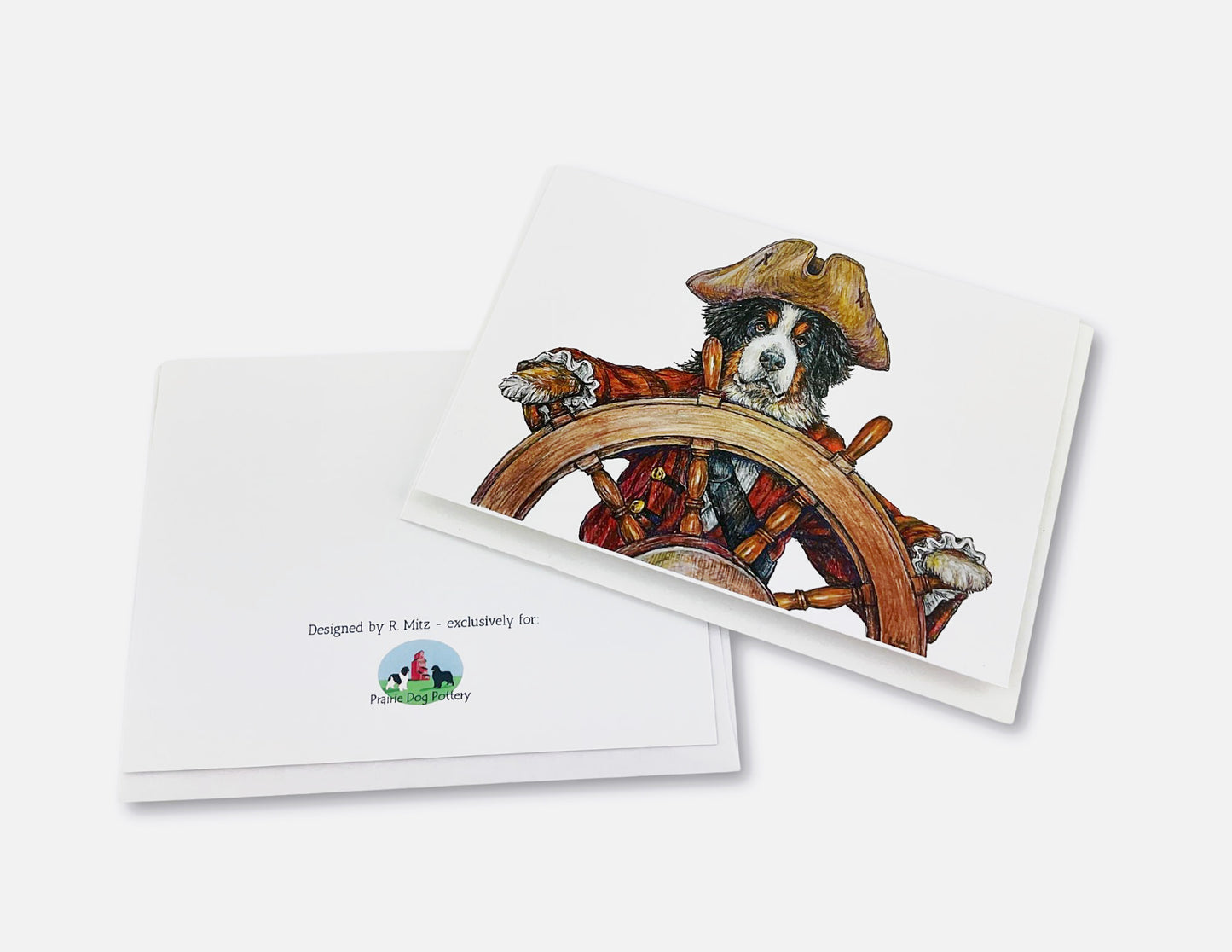 Captain Berner Notecard