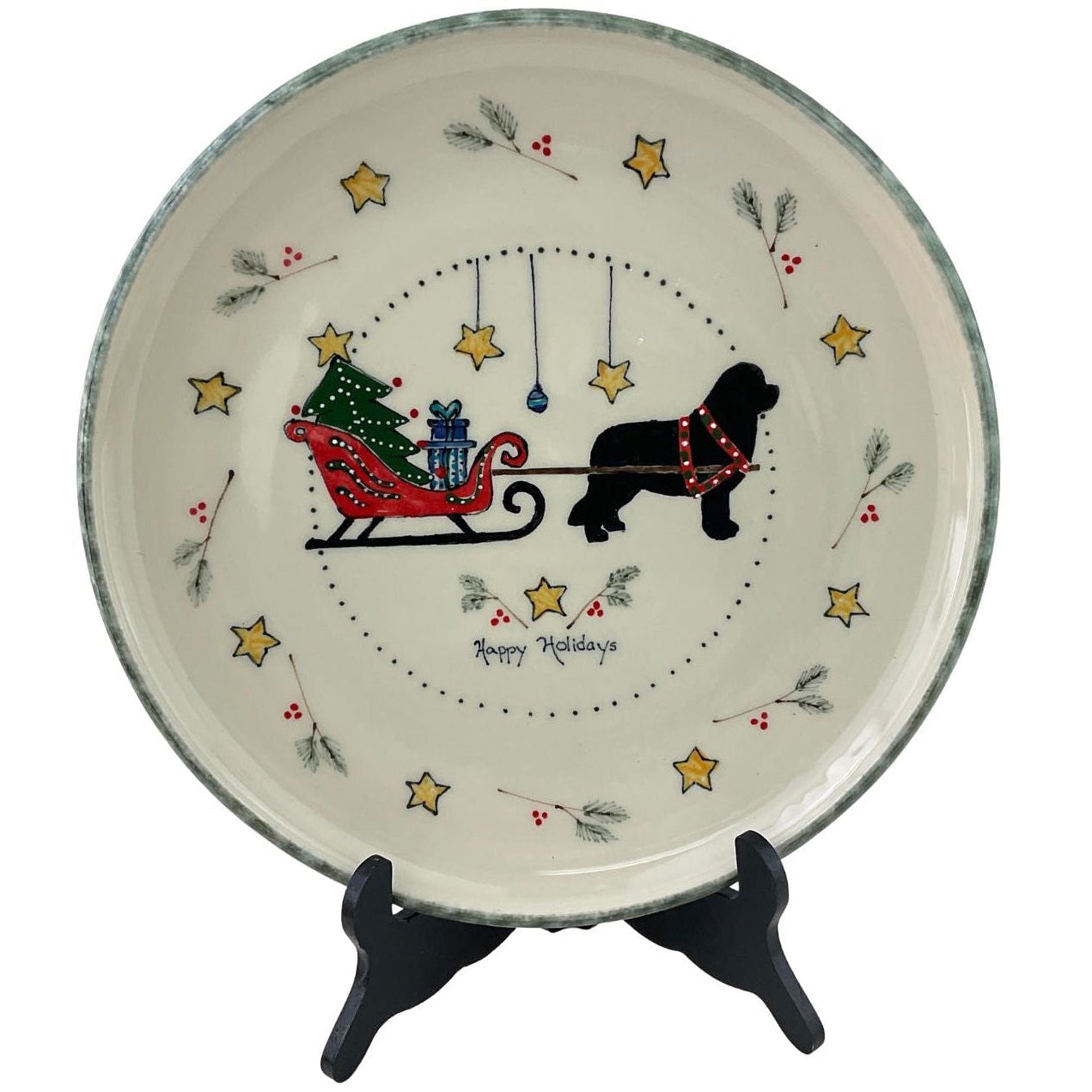 Newfoundland Happy Holidays Platter