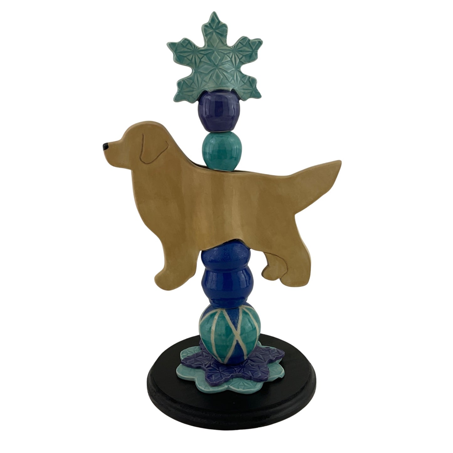 Holiday Berner, Newf or Golden Tabletop Totem