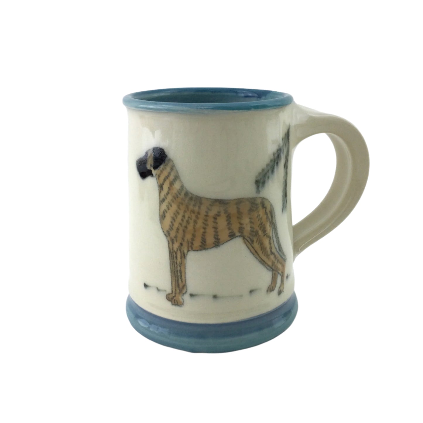 Northern Pines Mug with Great Dane