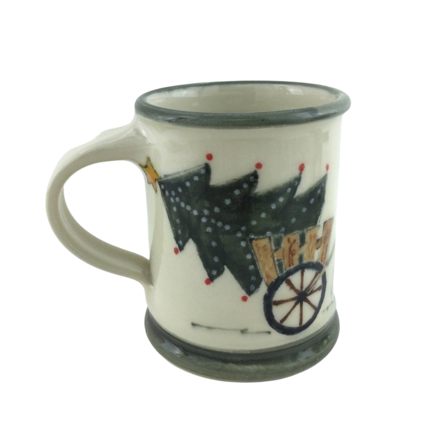 Christmas Mug with Carting Landseer