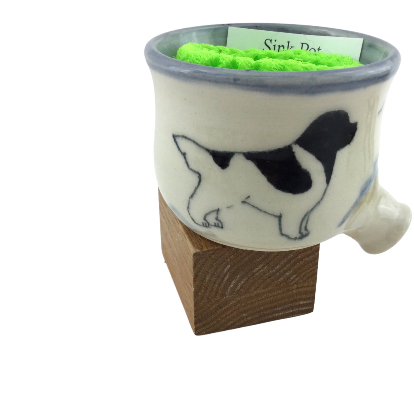 Landseer Newfoundland and Light House on Sink Pot