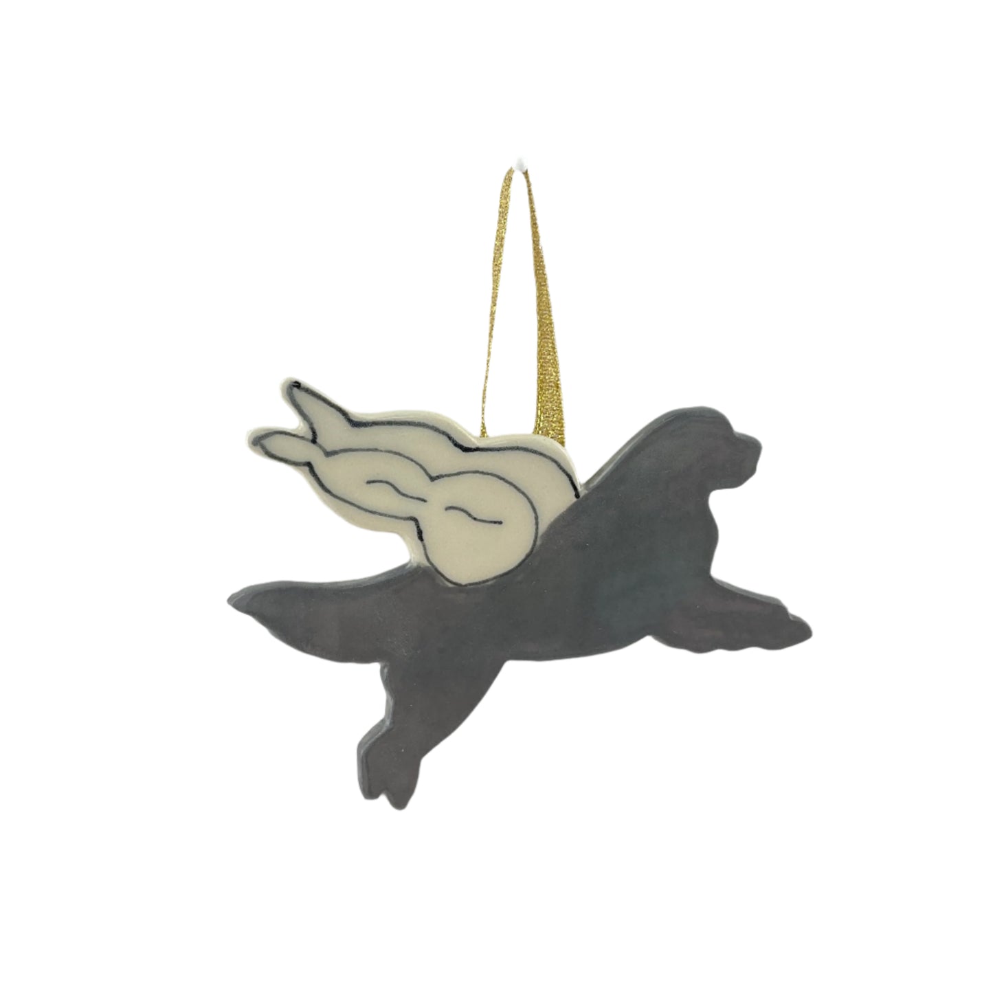 Newfoundland Angel Ornament