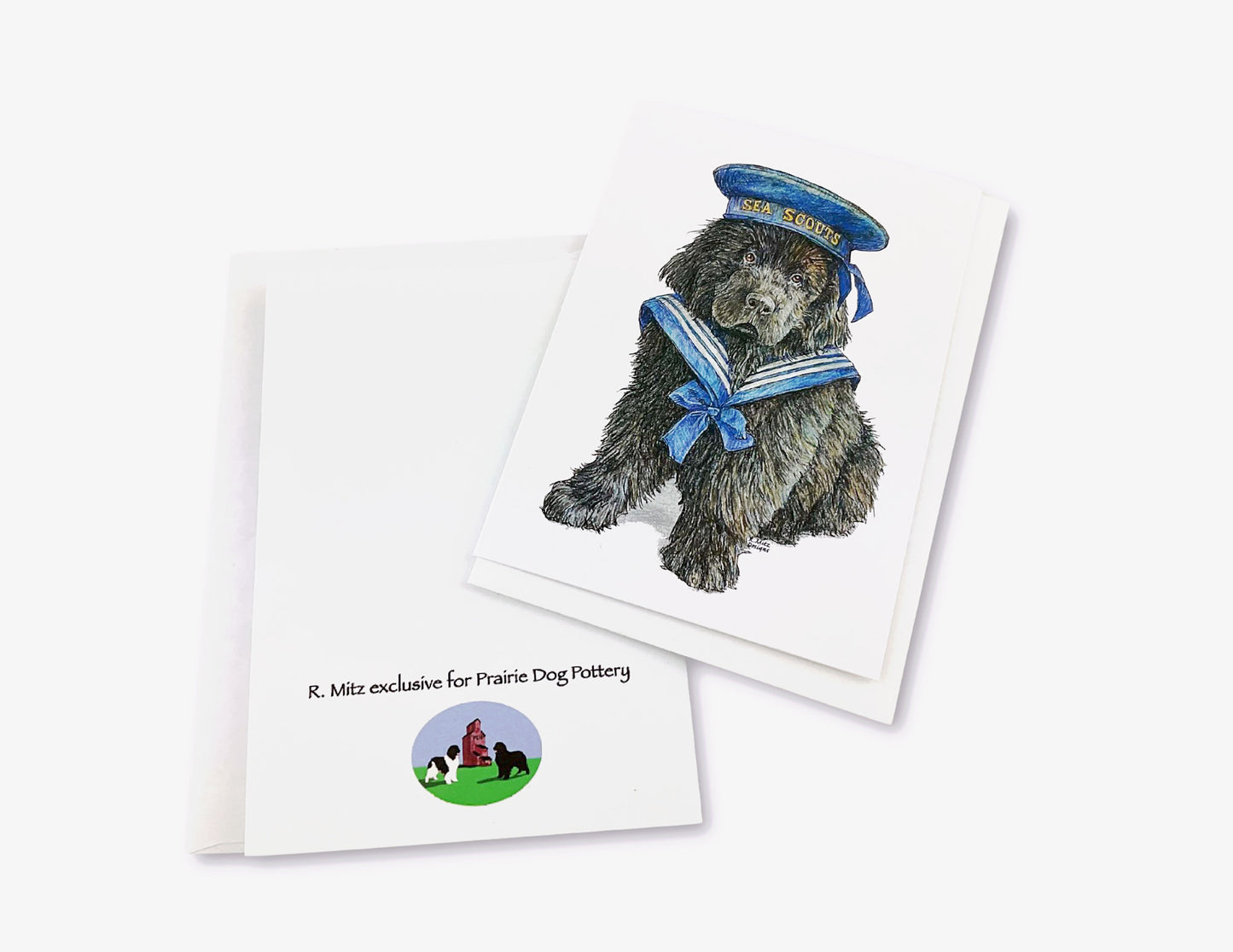 Sea Scout Newf Notecard