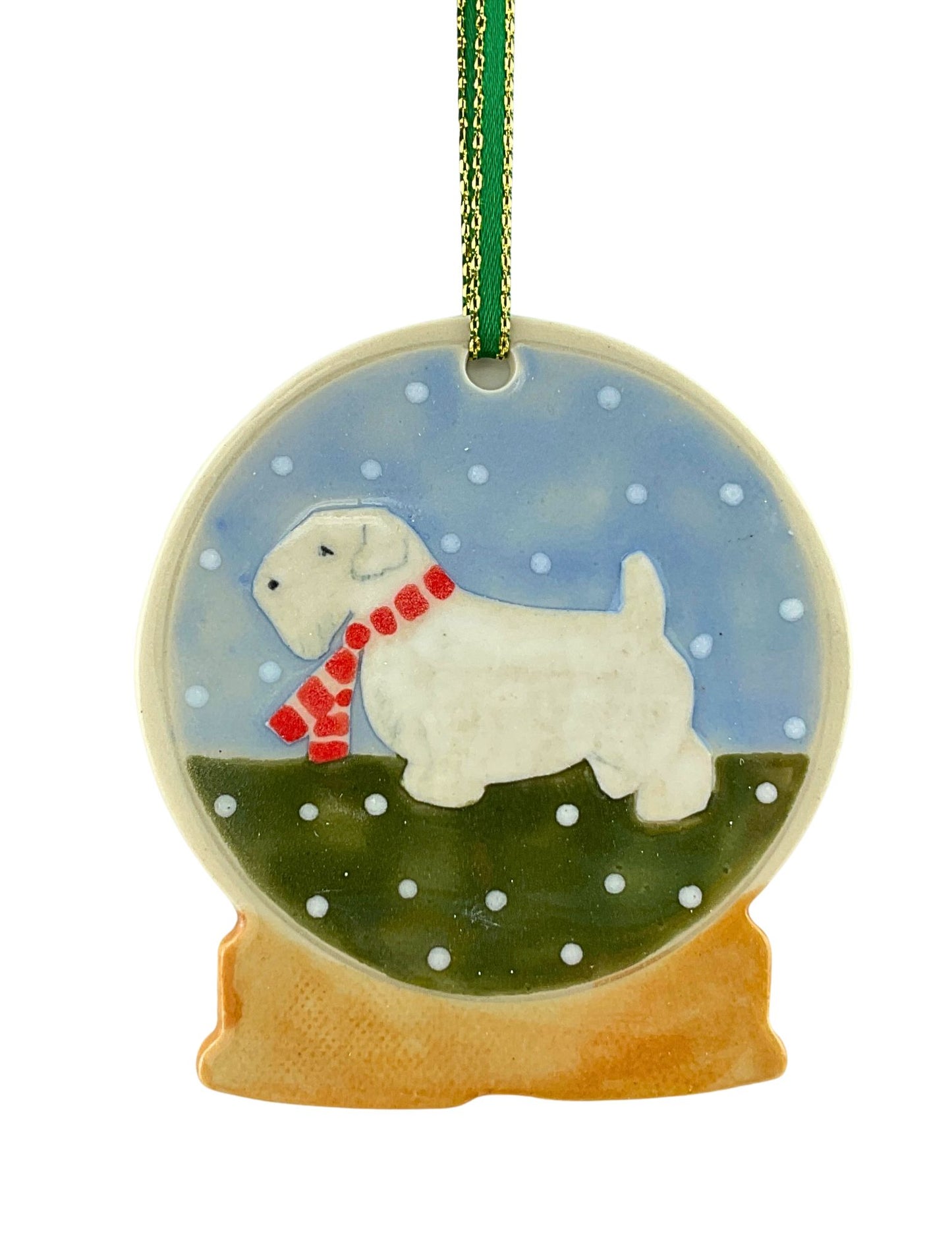 Sealyham Terrier Holiday Ornament