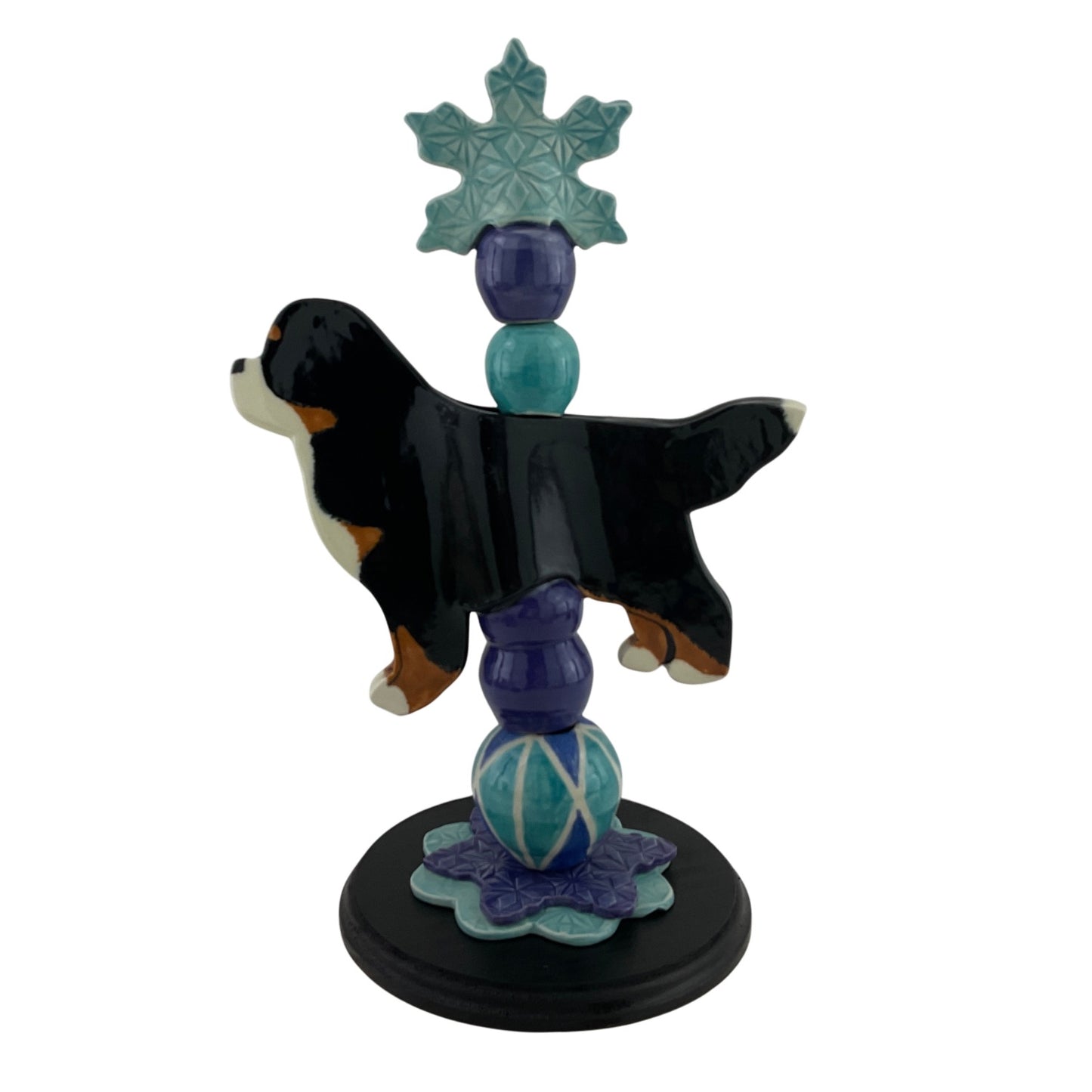 Holiday Berner, Newf or Golden Tabletop Totem