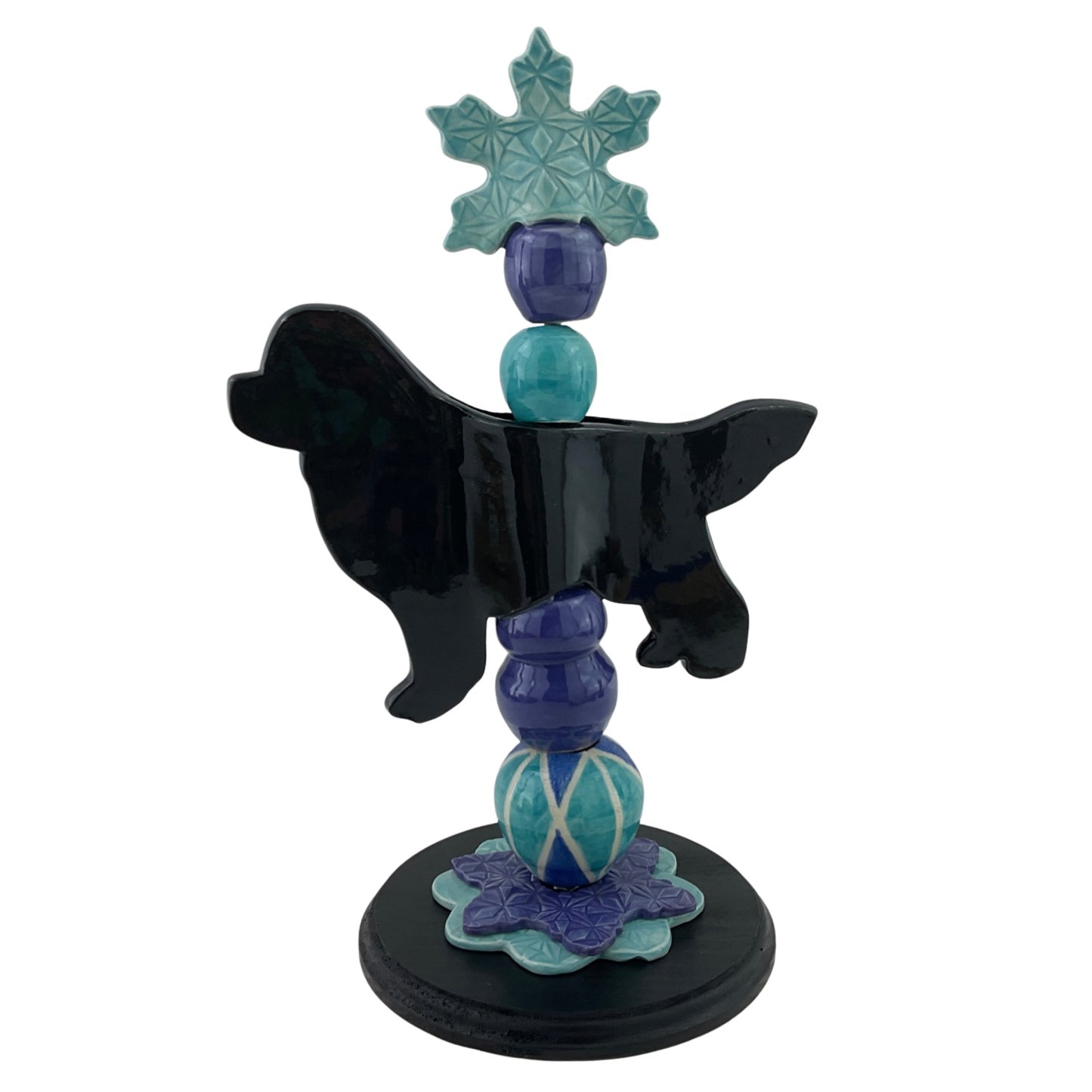 Holiday Berner, Newf or Golden Tabletop Totem