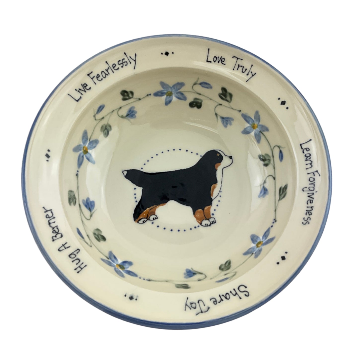 Hug a Berner Serving Bowl