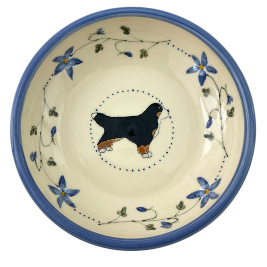 Serving Bowl with Berner and Blue Columbine