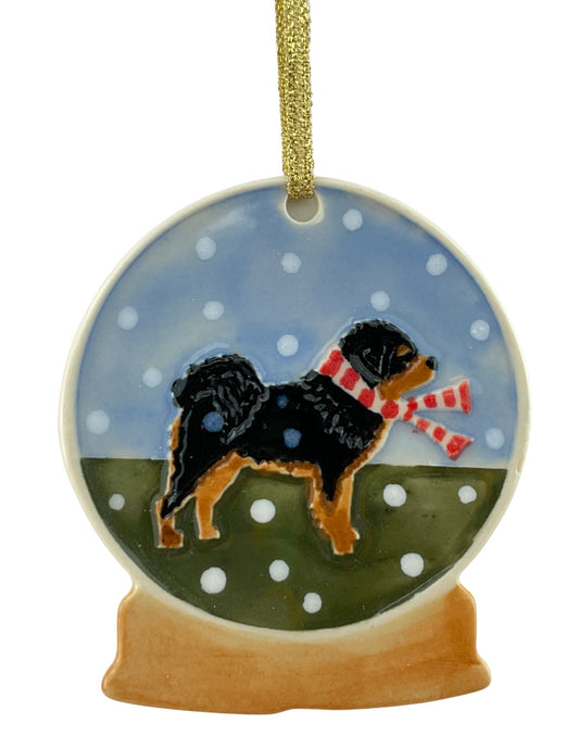 Tibetan Mastiff Holiday Ornament