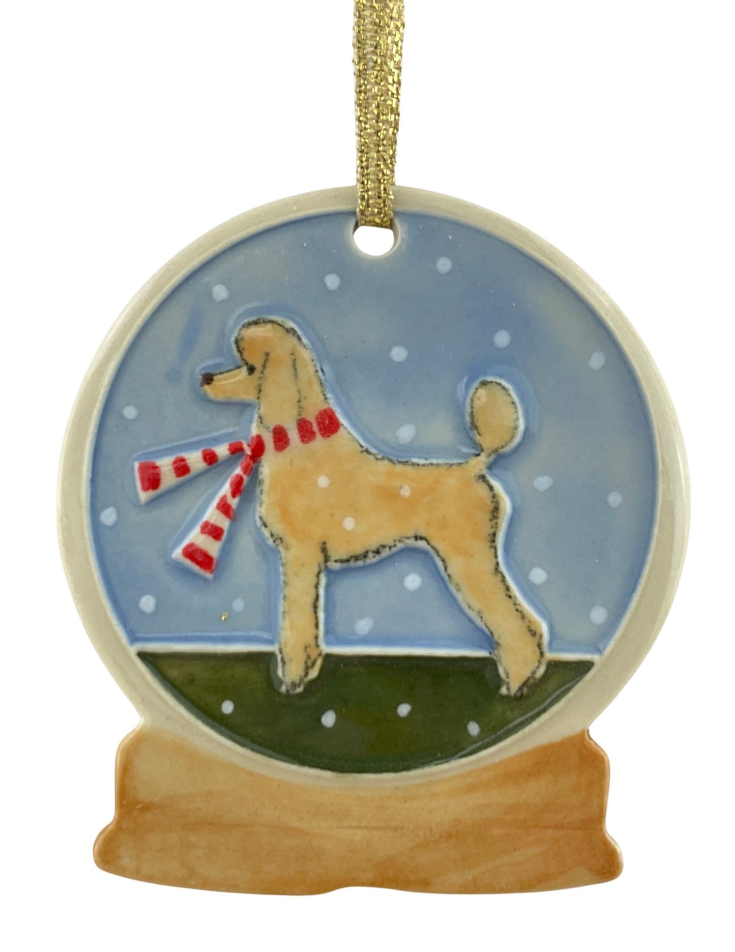 Poodle Holiday Ornament