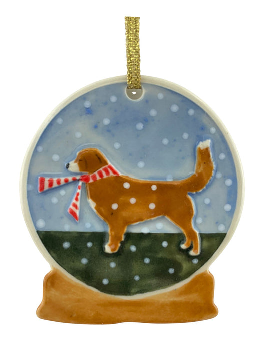 Nova Scotia Duck Tolling Retriever Holiday Ornament