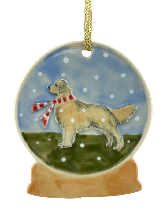 Golden Retriever Holiday Ornament