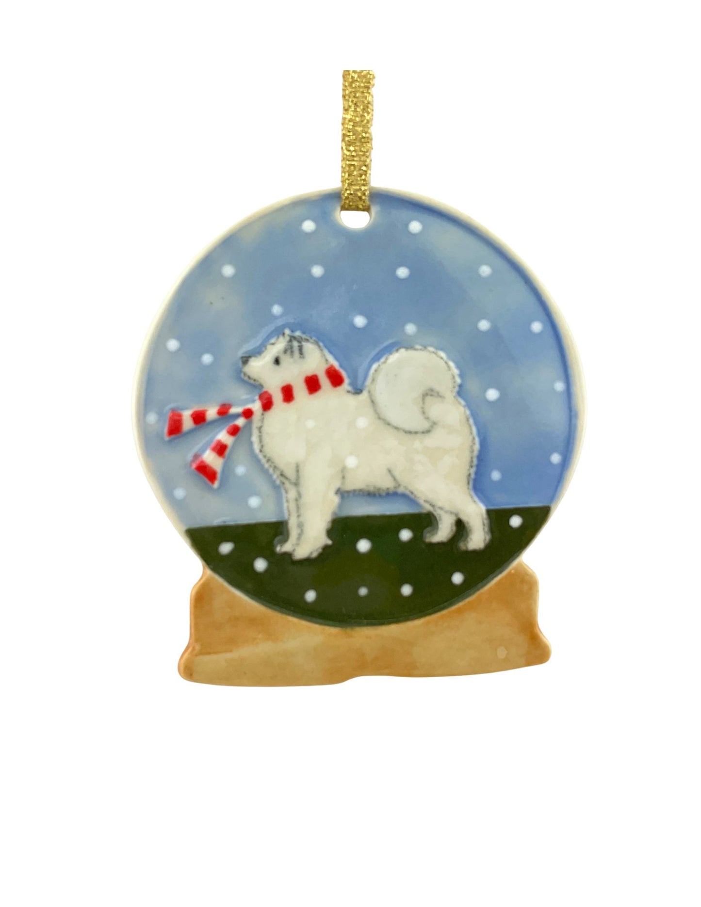 Samoyed Holiday Ornament